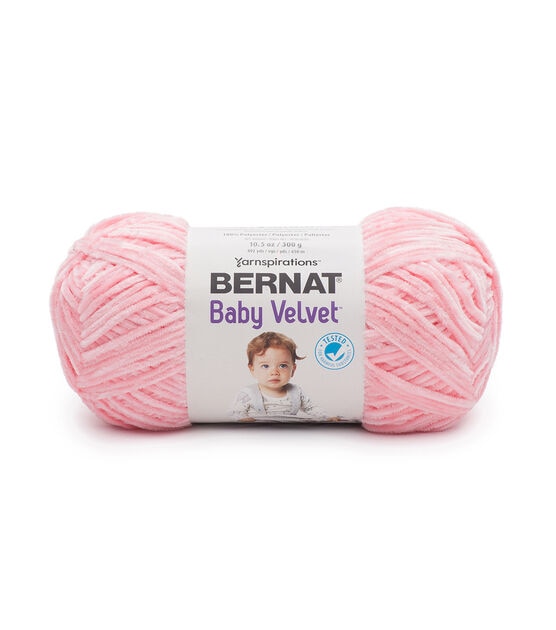 Bernat Baby Velvet Yarn - 3.5 oz, Pink Dusk - 3 Pack Bundle with Bella's Crafts Stitch Markers