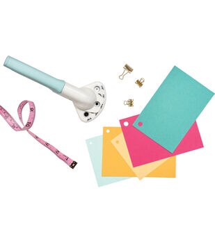 me & my BIG ideas Punch - The Happy Planner Scrapbooking Supplies - 9 Hole  Paper Punch For Disc-Bound Planners - Punch Your Own Paper To Include In