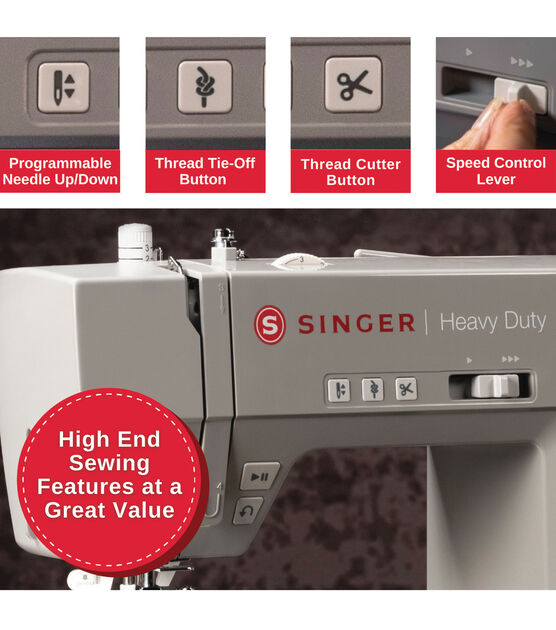 SINGER® HD6700C Heavy Duty Sewing Machine