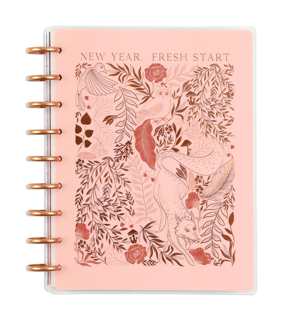 GRACE- Zippered Planner Cover for Coil Bound / Discbound Planners