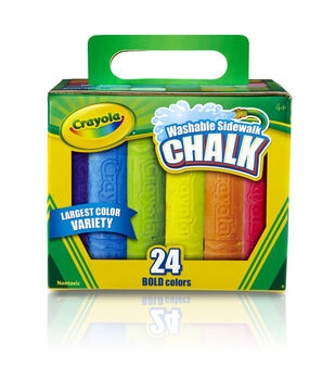 Crayola 48ct Washable Sidewalk Chalk Sticks