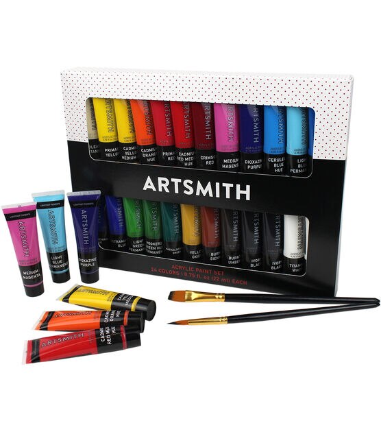 Amsterdam Standard Series Acrylic Paint Set, 24-Colors