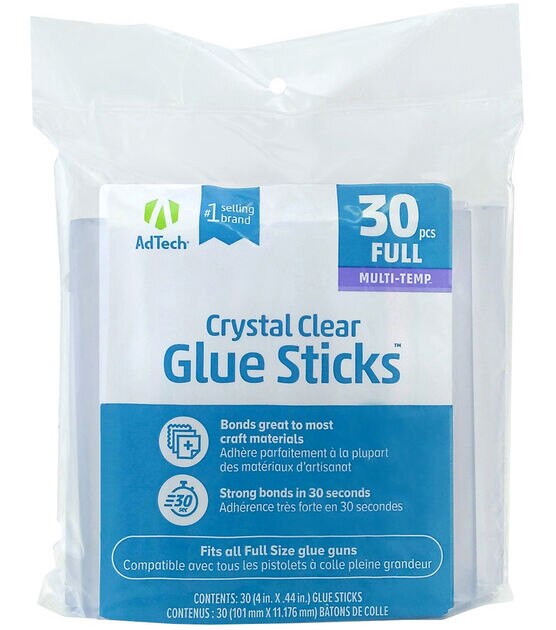 Ad Tech Multi Temp Glue Sticks 7/16''X4'' 30 Pkg