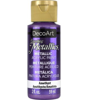 Delta Ceramcoat Metallic Acrylic Paint - 2-ounce - Metallic Deep Silver