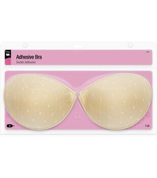 YKW606 WIRED ADHESIVE BRA BLACK C-CUP