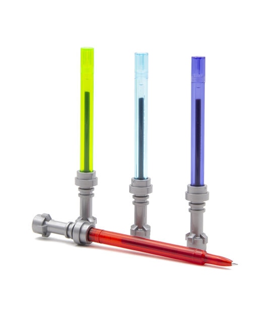 LEGO 4ct Star Wars Light Saber Gel Pens Set, , hi-res, image 3