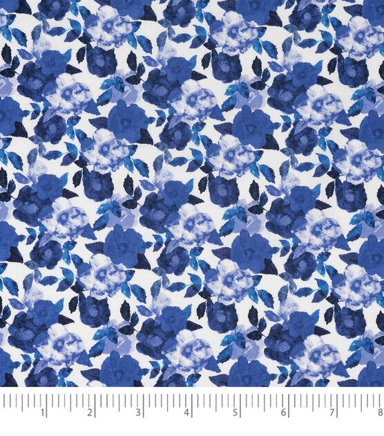 18 x 21 Vintage Floral Cotton Fabric Quarters 5ct by Keepsake