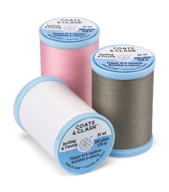  COATS & CLARK Metallic Thread, 125-Yard, Silver