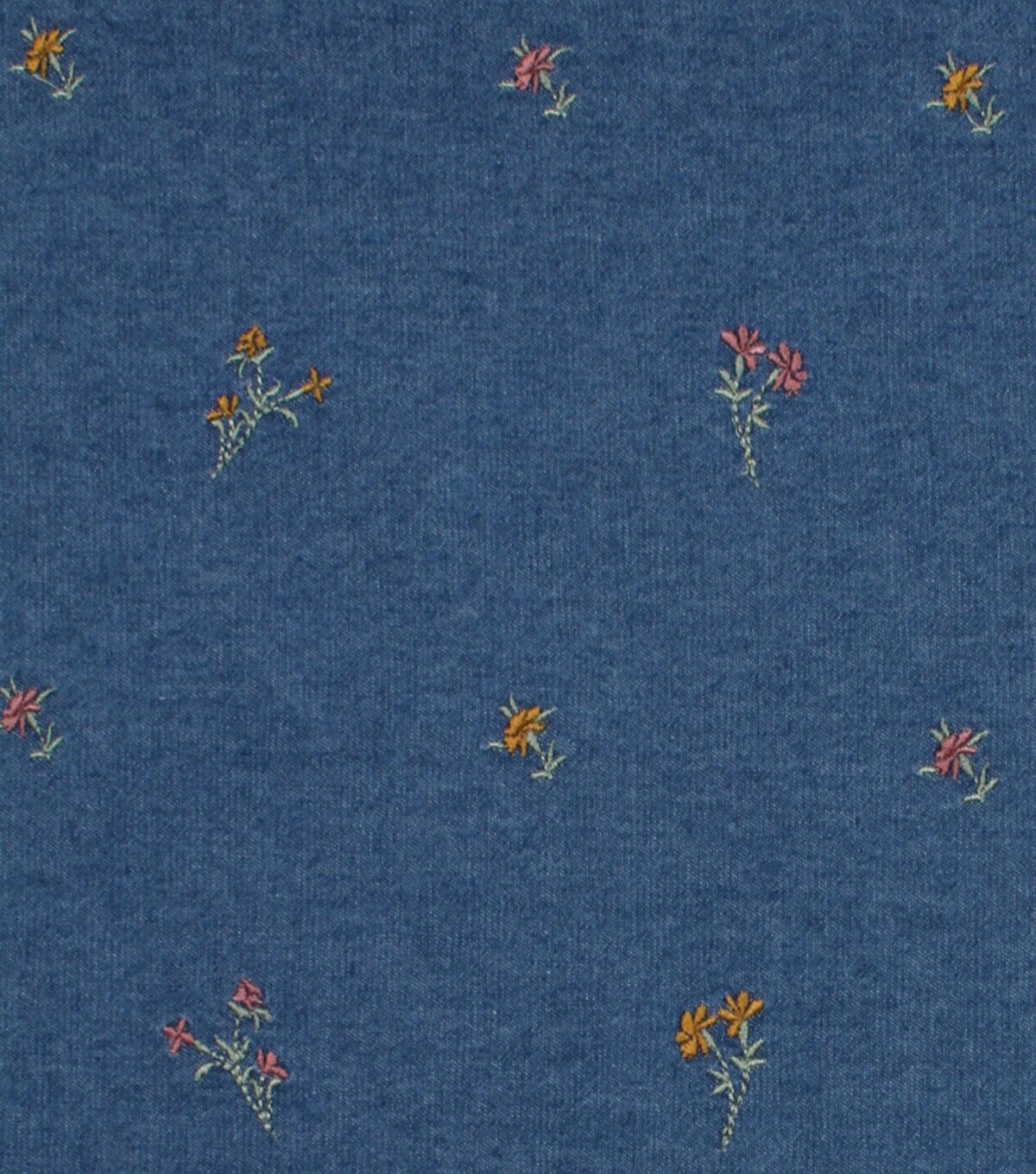 Multicolor Floral Tencel Denim Fabric | JOANN Canada