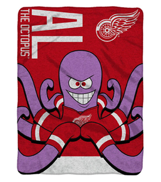 Red Wings Mascot Al The Octopus T-Shirt 