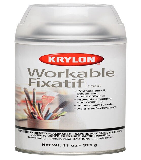 Krylon Workable Fixatif Spray 11 oz