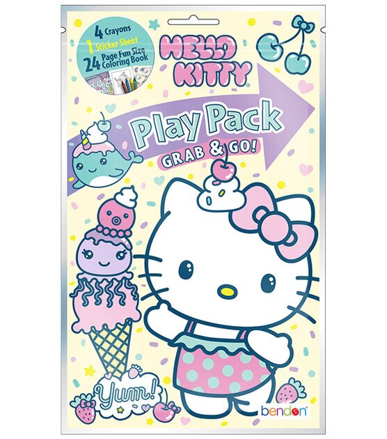 Bendon Hello Kitty Coloring Activity Book Set