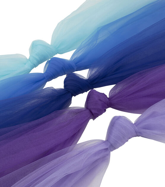 Shiny Nylon Tulle Fabric, , hi-res, image 5