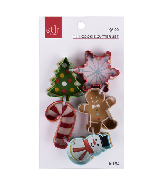 5ct Christmas Holiday Baking Set by STIR