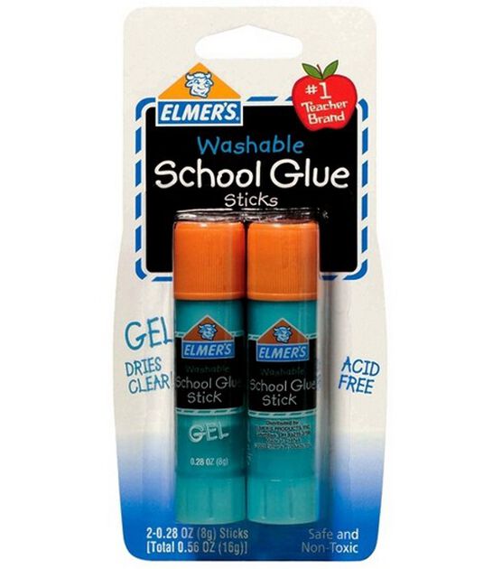 Elmer's School Glue Sticks 2 ea