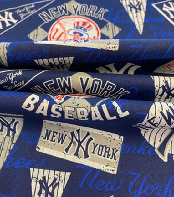 MLB New York Yankees Cotton Fabric