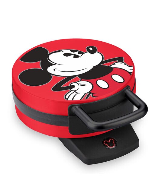 Disney Classic Mickey Waffle Maker, Brushed Stainless Steel