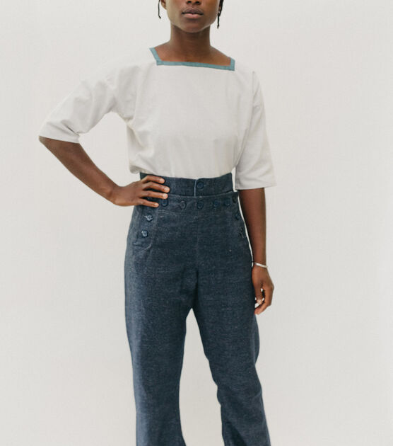 Folkwear 229 Size 30 to 42 Unisex Waist Sailor Pants Sewing Pattern