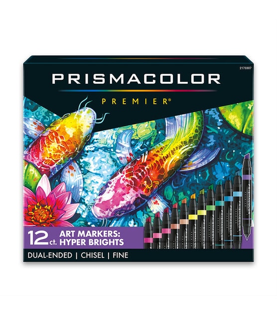 Prismacolor Premier Dual-Ended Brush Tip Markers and Sets, BLICK Art  Materials