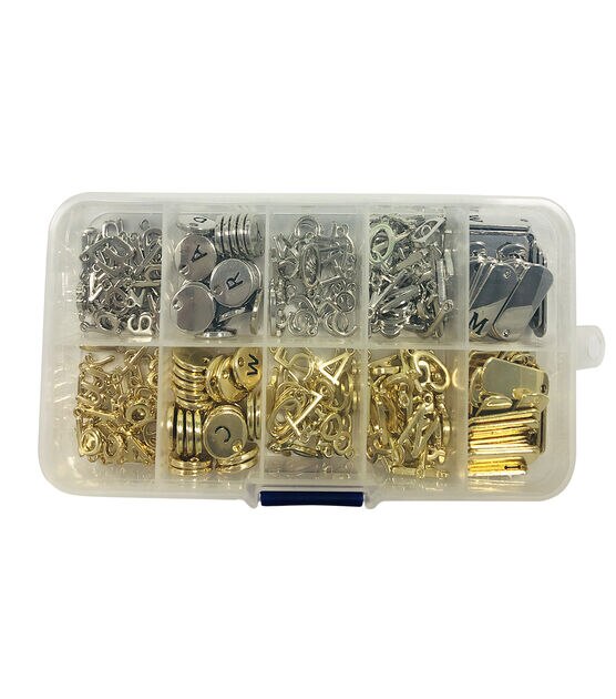 74pc Antique Gold Metal Rosary Kit by hildie & jo