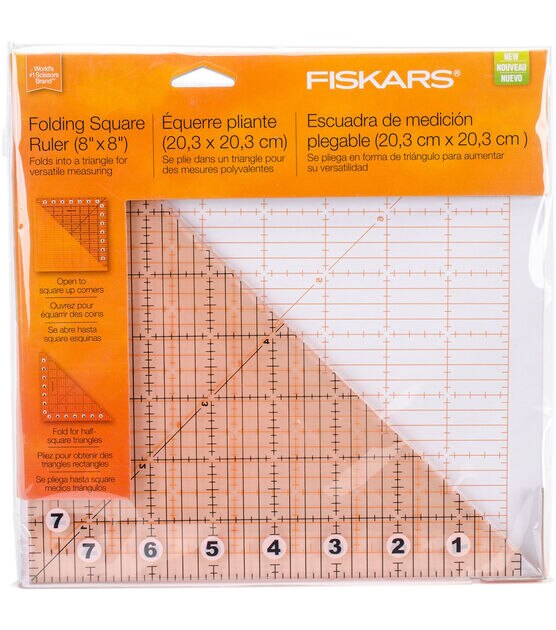 Fiskars Easy To Read Ruler 3x18 - 123Stitch