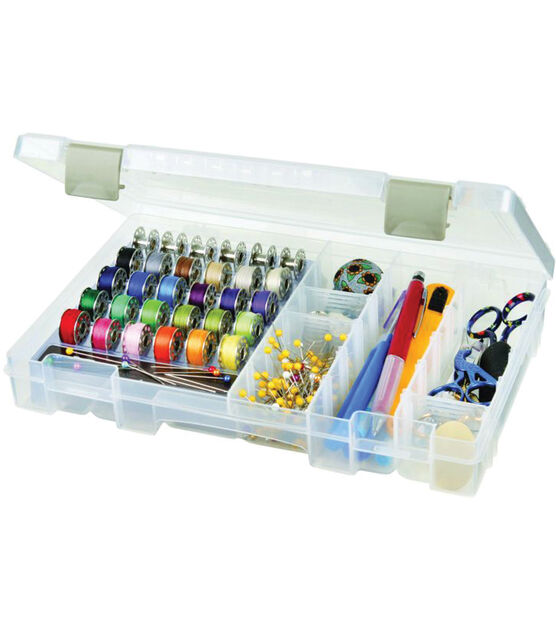 36 Grid Transparent Bobbin Storage Box Colorful Bobbin Thread Sewing  Machine Supplies Home Sewing Accessories Sewing