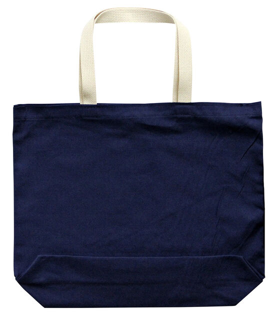 18" Assorted Canvas Tote 1ct