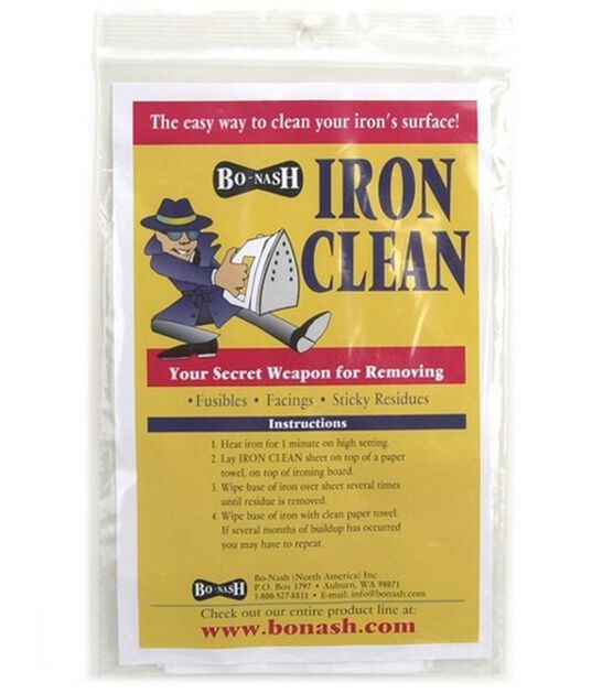 Iron Clean Cleaning Cloths 10 Pkg