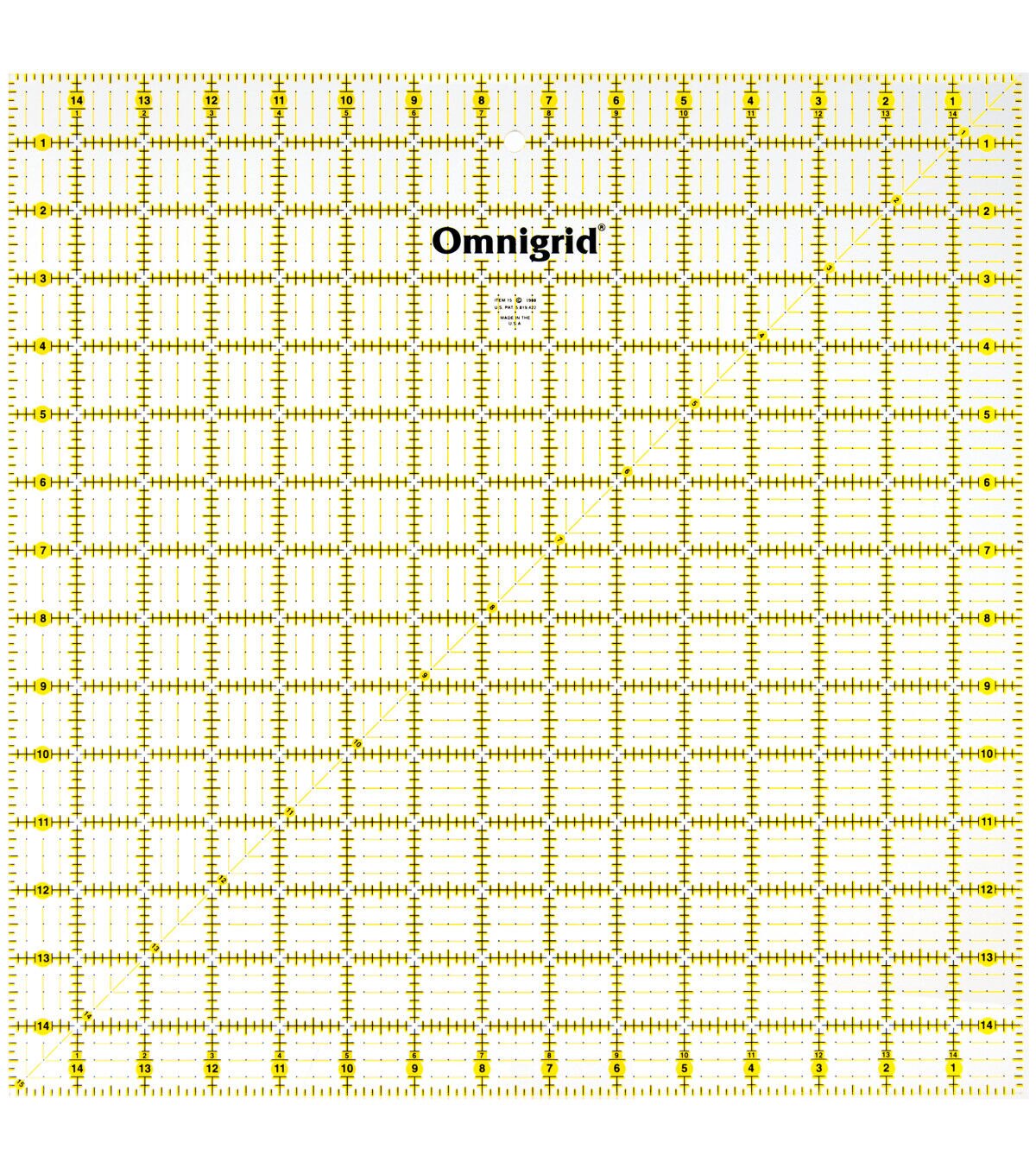 Omnigrid Quilting Square - 15''x15''