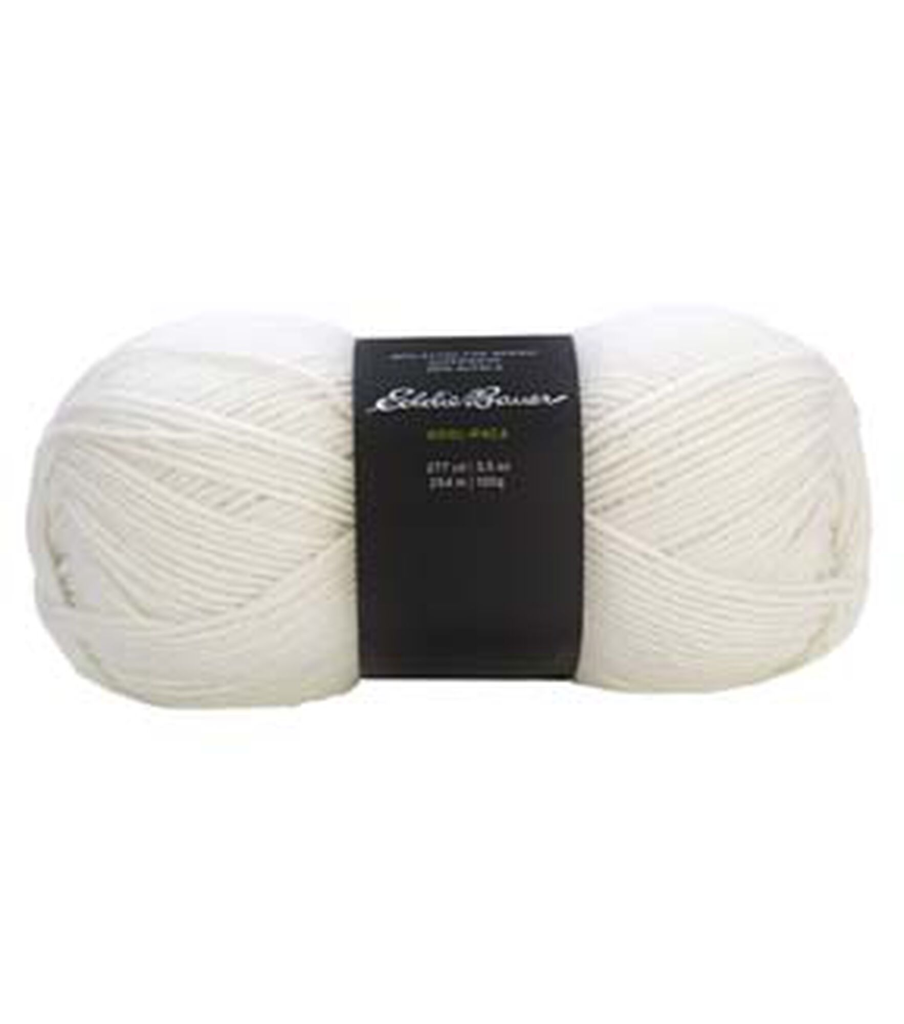 Eddie Bauer Wool Paca 277yds Light Weight Wool Yarn, Bright White, hi-res