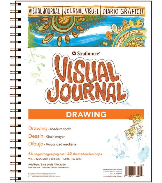 Strathmore Visual Journal Drawing 9 x 12