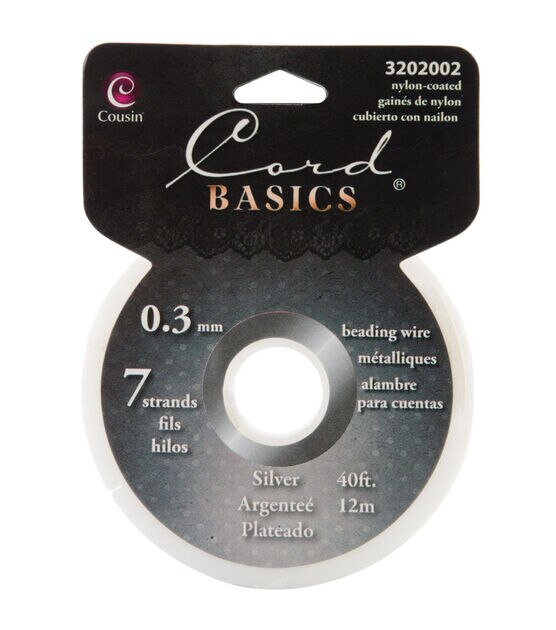 Bead Buddy 7 Strand 30'x0.015'' Beading Wire