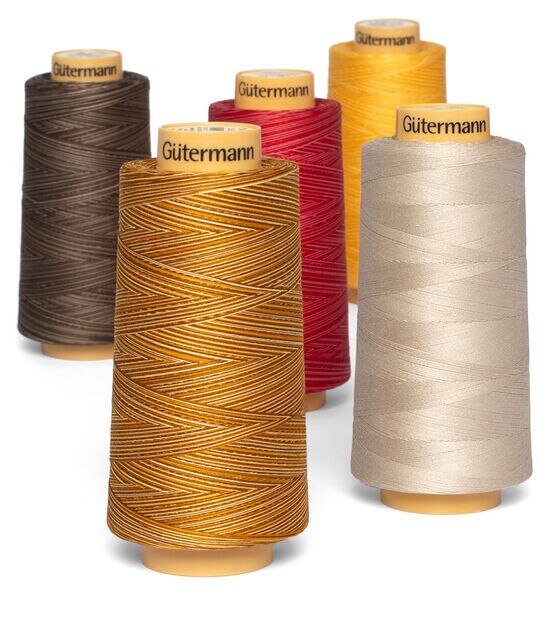 Gutermann 25049 Natural Cotton Thread Solids 876 Yards-White