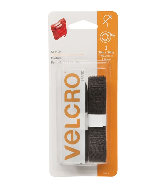 VELCRO Brand 0.75'' x 30'' Sew On Tape, , hi-res, image 1