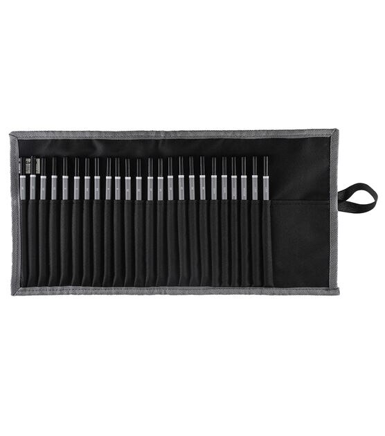 Black Roll Up 24 Pencil Storage Case by Artsmith, , hi-res, image 2