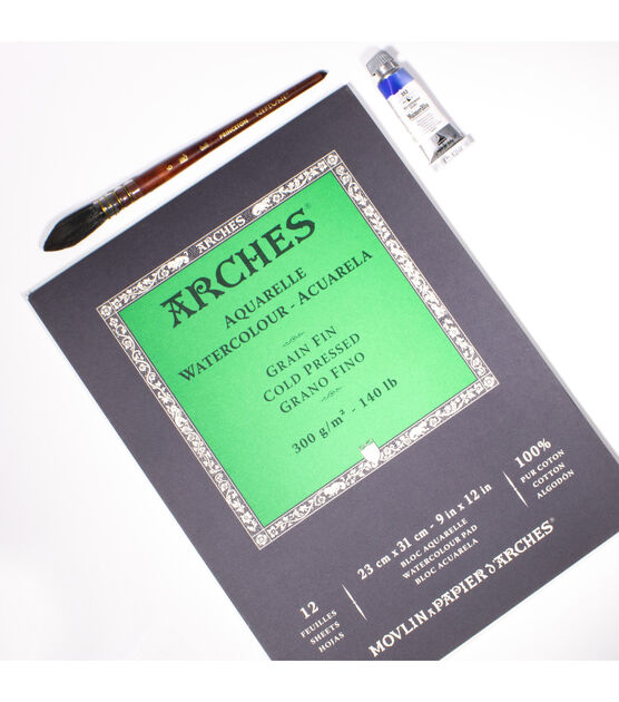 Arches Watercolor Paper, 90lb Cold Press, 22 X 30 - John Neal Books