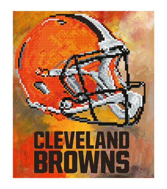 Cleveland Browns NFL Wood Football Helmet Christmas Tree Ornament