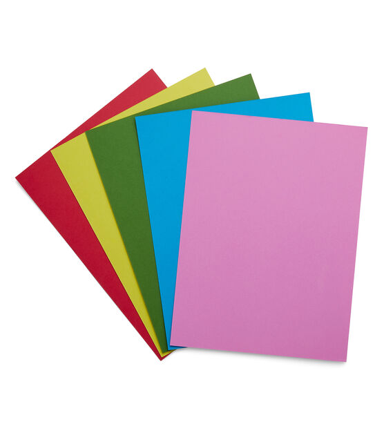 50 Sheet 6" x 8" Modern Rainbow Cardstock Paper Pack by Park Lane, , hi-res, image 3