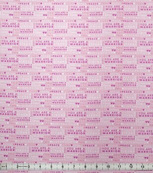 MLB Chicago Cubs Breast Cancer Awareness Fabric 58 