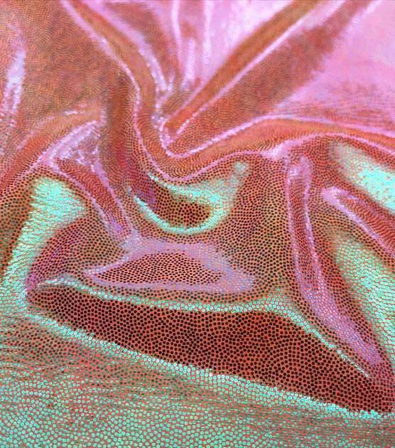 Pink & Orange Tie Dye Mystique Fabric, , hi-res, image 3