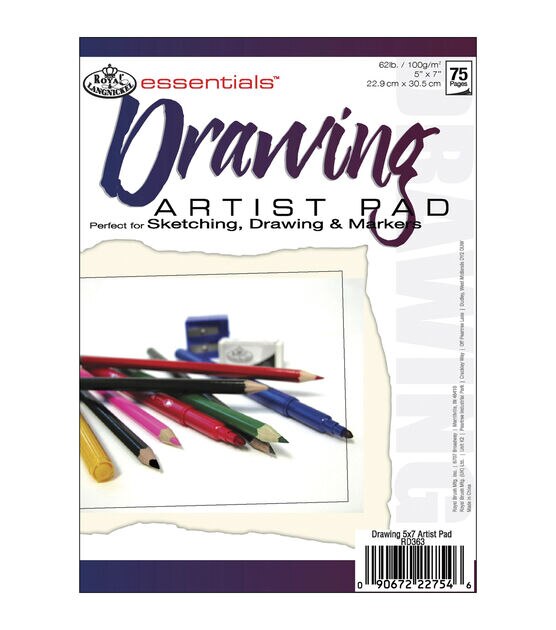  ROYAL BRUSH Essentials Drawing Artist Paper Pad 5X7