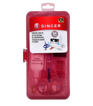 SINGER Safety Pins, Black & White, Assorted Sizes, 25 Count