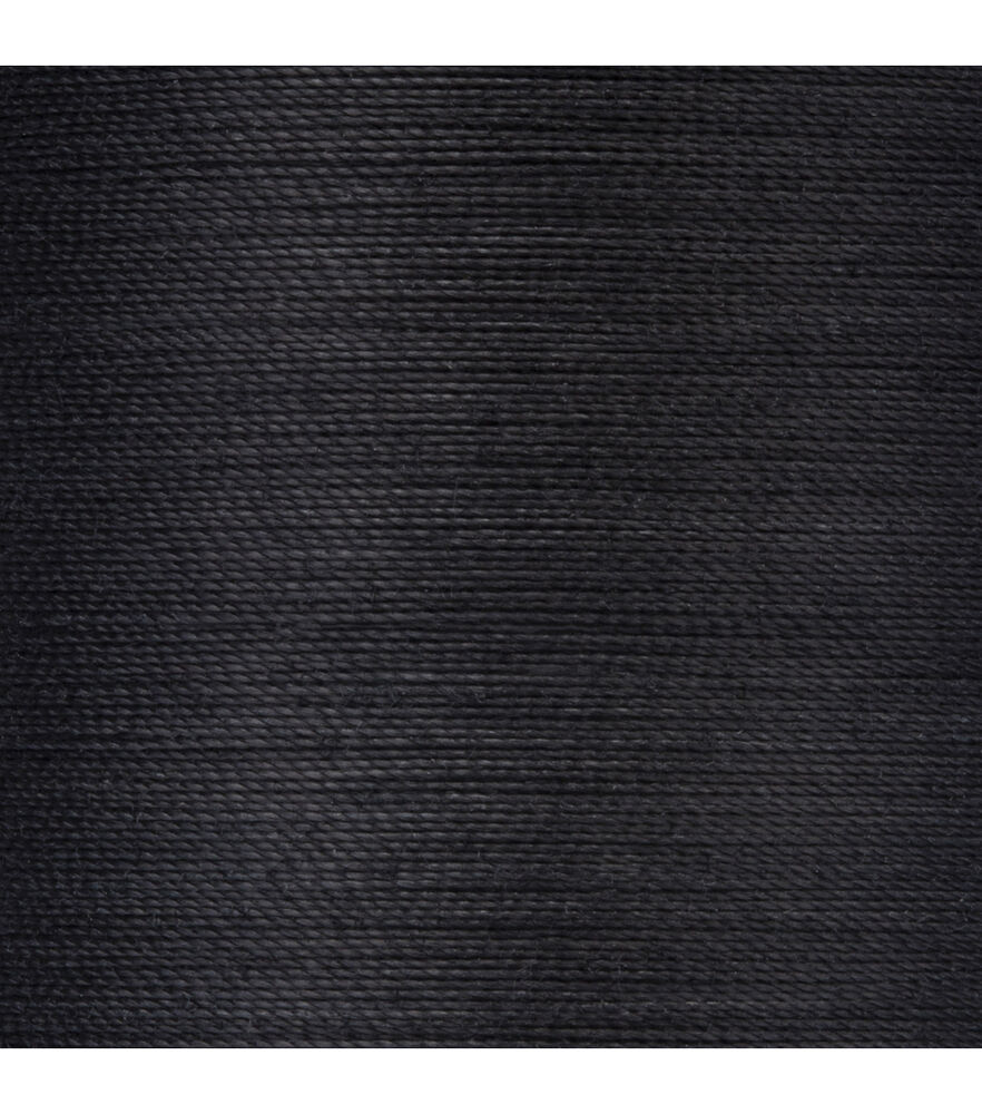 6 Pack Bundle - (3 Black + 3 White) - Coats & Clark Dual Duty All-Purpose  Thread - Three 400 Yard Spools each of BLACK & White Polyester
