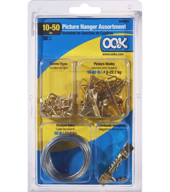 OOK Professional 50 lb. Picture Hangers (2-Pack) 50025 - The Home