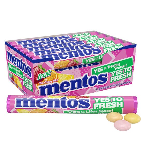 Mentos Rainbow - 1 roll Couleur Multicolores