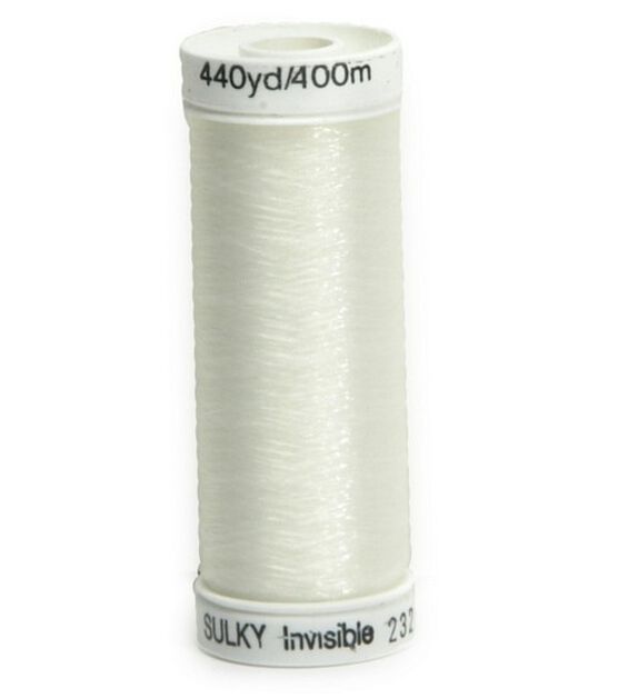 Invisible Thread 500yd-Clear, Pk 6, EZ Quilting 