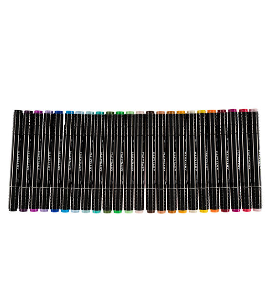 24ct Dual Tip Brush Markers by Artsmith