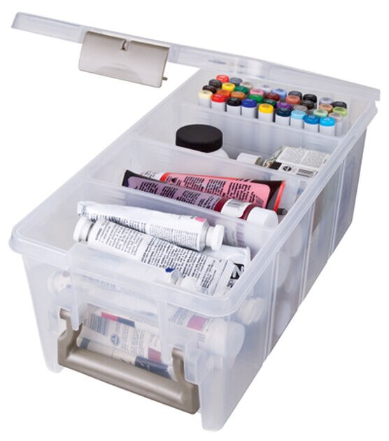 Art Bin Super Satchel Deluxe - Clear - Craft Warehouse