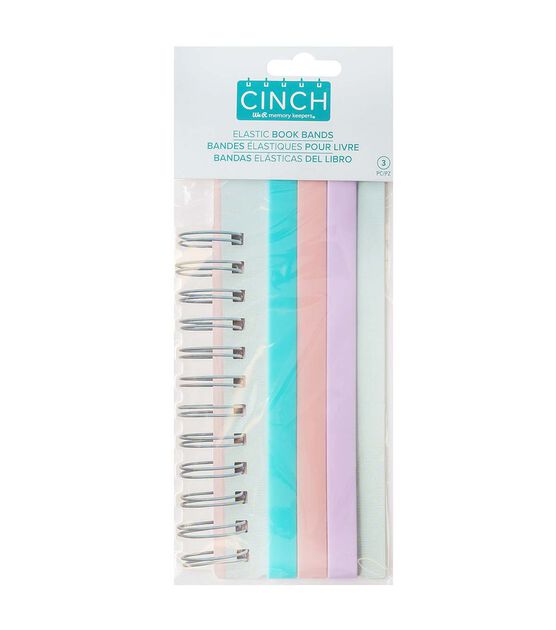 We R Memory Keepers 3ct Cinch Silicone Book Bands