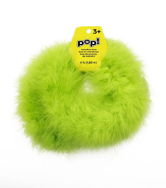 Pop! Marabou Red Feathers 0.25oz - Kids Craft Basics - Kids